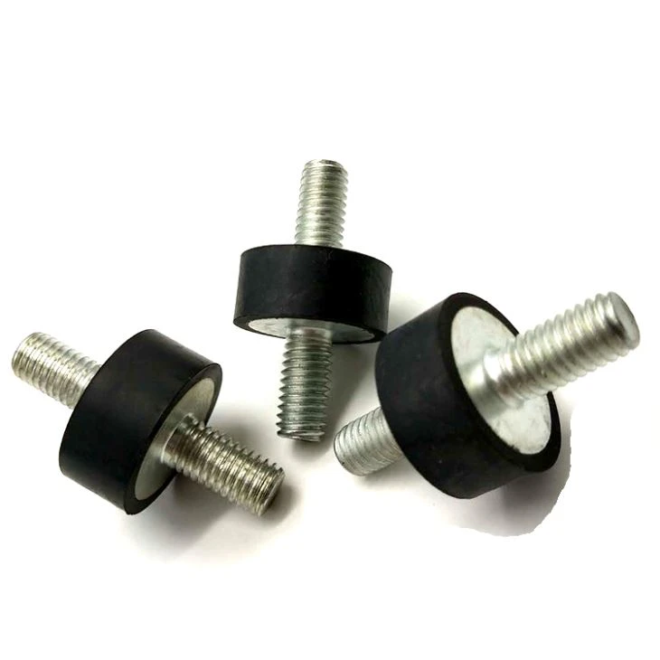 Rubber Buffer Cylindrical Anti-vibration Foot-male Buffer