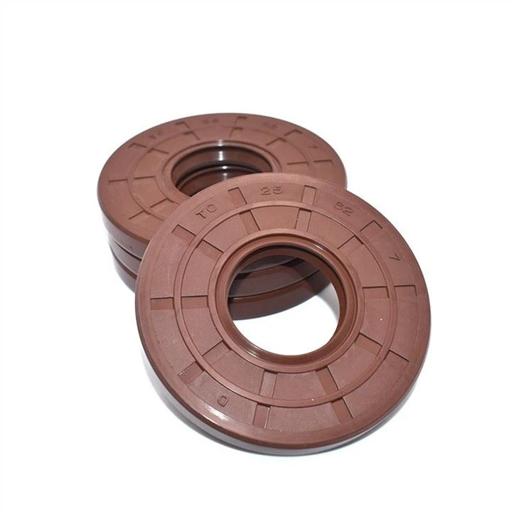 Double Lips Reinforced Skeleton FKM Tc Oil Seal